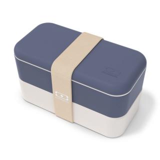 Lunchbox Bento Original Blue Natural MonBento