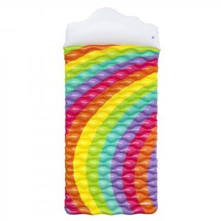 Materac dmuchany plażowy jednoosobowy Rainbow Dreams Bestway 218x80 cm
