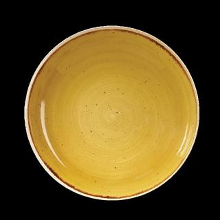 Miska coupe Stonecast Mustard Seed Yellow 248 mm Churchill SMSSEVB91