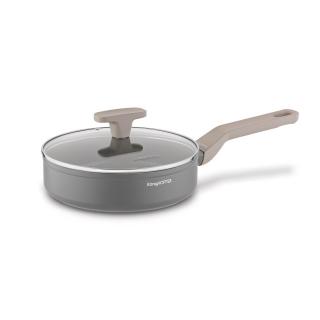 Patelnia aluminiowa z pokrywką na indukcję non-stick Pancetta Konighoffer 24 cm
