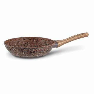Patelnia granitowa na indukcję Brown Rock Konighoffer 28 cm