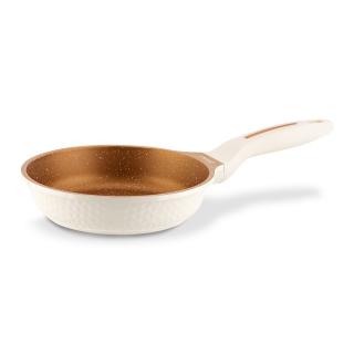 Patelnia na indukcję non stick Texture Creamy Starke Pro 24 cm