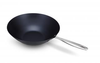 Patelnia wok ze Stali Węglowej 31 cm Maestro Beka