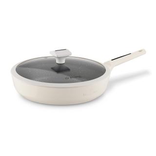 Patelnia z pokrywką na indukcję non-stick Brule Starke Pro 28 cm