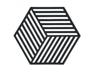 Podkładka pod naczynia Hexagon Czarna ZONE Denmark