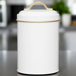 Pojemnik z pokrywką Royal Biały Ambition 1,4 l