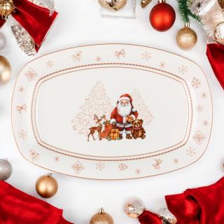Półmisek prostokątny Winter Fun Florina 30x19,5 cm