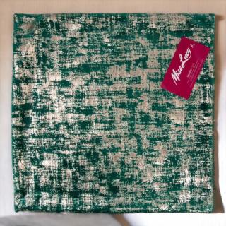 Poszewka Metallic Soft Zielona Miss Lucy 40x40 cm