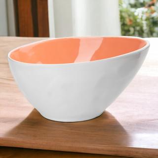 Salaterka ceramiczna Arancini Orange Florina 15,6x11,8 cm