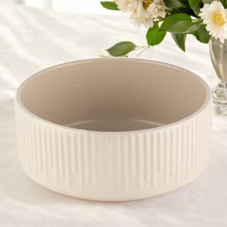 Salaterka ceramiczna Gredis Ecru Florina 14 cm