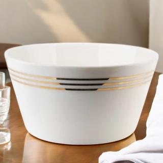 Salaterka porcelanowa Mirella Gold HTNF6926 580 ml