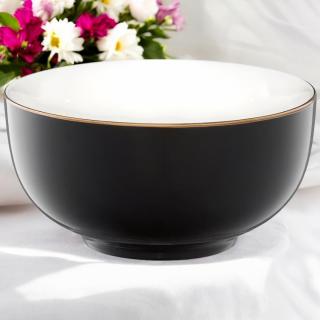 Salaterka porcelanowa Royal Czarna Ambition 14 cm
