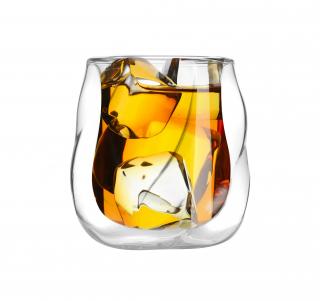 Szklanka z podwójną ścianką do whisky Enzo Vialli Design 320 ml