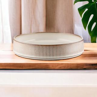 Talerz ceramiczny głęboki Evia Florina 19 cm