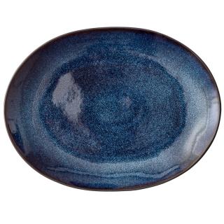 Talerz do serwowania Black/Dark Blue 30 x 22,5 cm