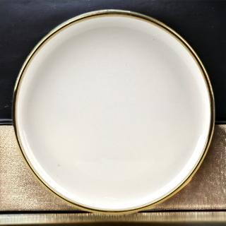 Talerz płytki obiadowy Berlotti Biały Florina 25 cm