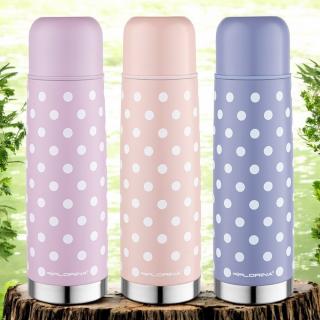 Termos nierdzewny Dots Florina 0,5 l MIX