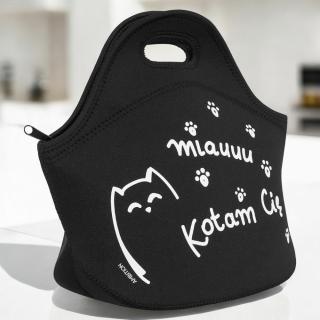 Torba na lunch neoprenowa Kitty Love Kotam Ambition
