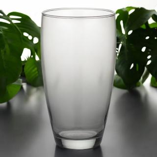 Wazon szklany Szary Florina 25 cm