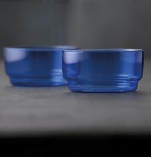 Zestaw 2 miseczek Torino Niebieskie Lyngby Glas 12 cm