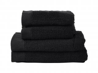 Zestaw 4 ręczników łazienkowych Classic Black Zone Denmark