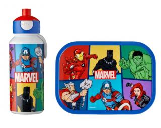 Zestaw dziecięcy bidon i lunchbox Campus Avengers Mepal 750 ml