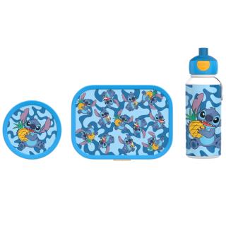Zestaw dziecięcy bidon, lunchbox i pudełko na owoce Campus Stitch Mepal