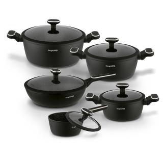 Zestaw garnków z powłoką non-stick na indukcję Lotte Silver Konighoffer 10-elementowy