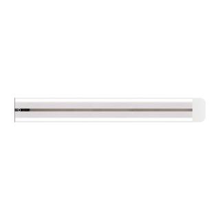 Aluminiowa szyna z paskiem oraz oświetleniem w postaci wbudowanych diod LED KEY HALO RAL41, 4090 mm, jednoczęściowa