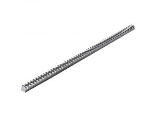 Listwa zębata metalowa M6 ocynkowana 30x30 mm dl. =1000 mm