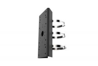 Uchwyt na słup do czarnych kamer Hikvision DS-1275ZJ-SUS(BLACK)