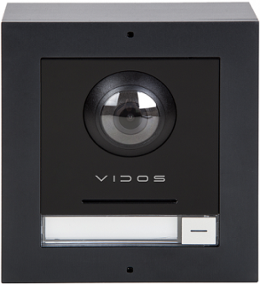 Wideodomofon IP VIDOS ONE S2101 PoE Aplikacja 180deg; Stacja natynkowa, Rozdzielczość 2Mpx, System POE, Szeroki kąt 180deg;