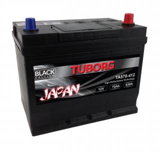 Akumulator Tuborg Japan 70Ah 630A TA570-412