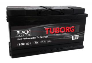 Tuborg Black 100Ah 800A TB600-501 L+