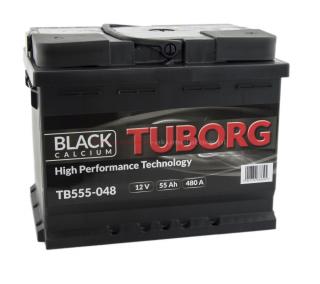 Tuborg Black 55Ah 480A TB555-048