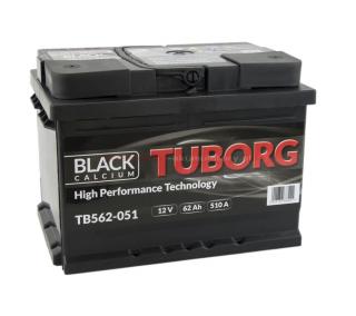 Tuborg Black 62Ah 510A TB562-051