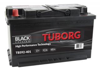 Tuborg Black 92Ah 850A TB592-401 L+ Captiva