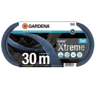 Wąż tekstylny Liano™ Xtreme 30 m – zestaw GARDENA (18477-20)