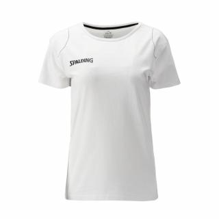 KOSZULKA ESSENTIAL WOMEN SPALDING - biały