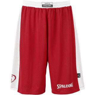 SPODENKI ESSENTIAL REVERSIBLE SPALDING - czerwony/biały