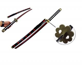 Miecz samurajski katana z pochwą, drewno + ABS, 102CM (Wzór 2)