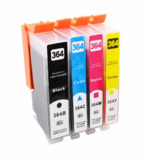 4x Tusz Do HP 364XL 23/15ml CMYK