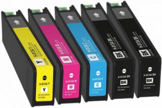 5x Tusz Do HP 913A 70/45ml CMYK