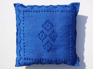 Poduszka dekoracyjna Puxados niebieska