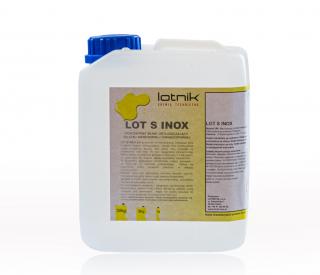 Środek myjąco odtłuszczający do stali nierdzewnej i kwasoodpornej LOT S INOX 1,5,30KG