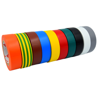 Taśma izolacyjna Scapa 2702 15 mm x 10 mix kolorów 10 szt