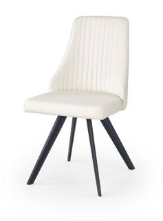 Krzesło K206 biało / czarny