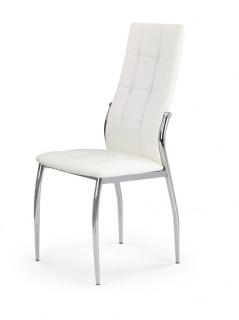 Krzesło K209 Chrom/Biały Ekoskóra