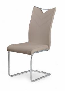 Krzesło K224 Chrom/Cappuccino Ekoskóra