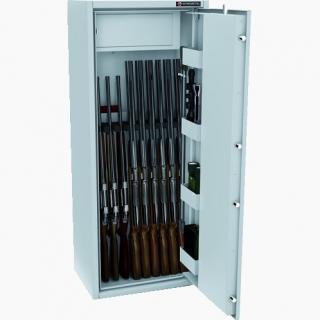 MLB 150S/10. Sejf na 10 szt. broni długiej. 1450*600*400 mm. (w*s*g)